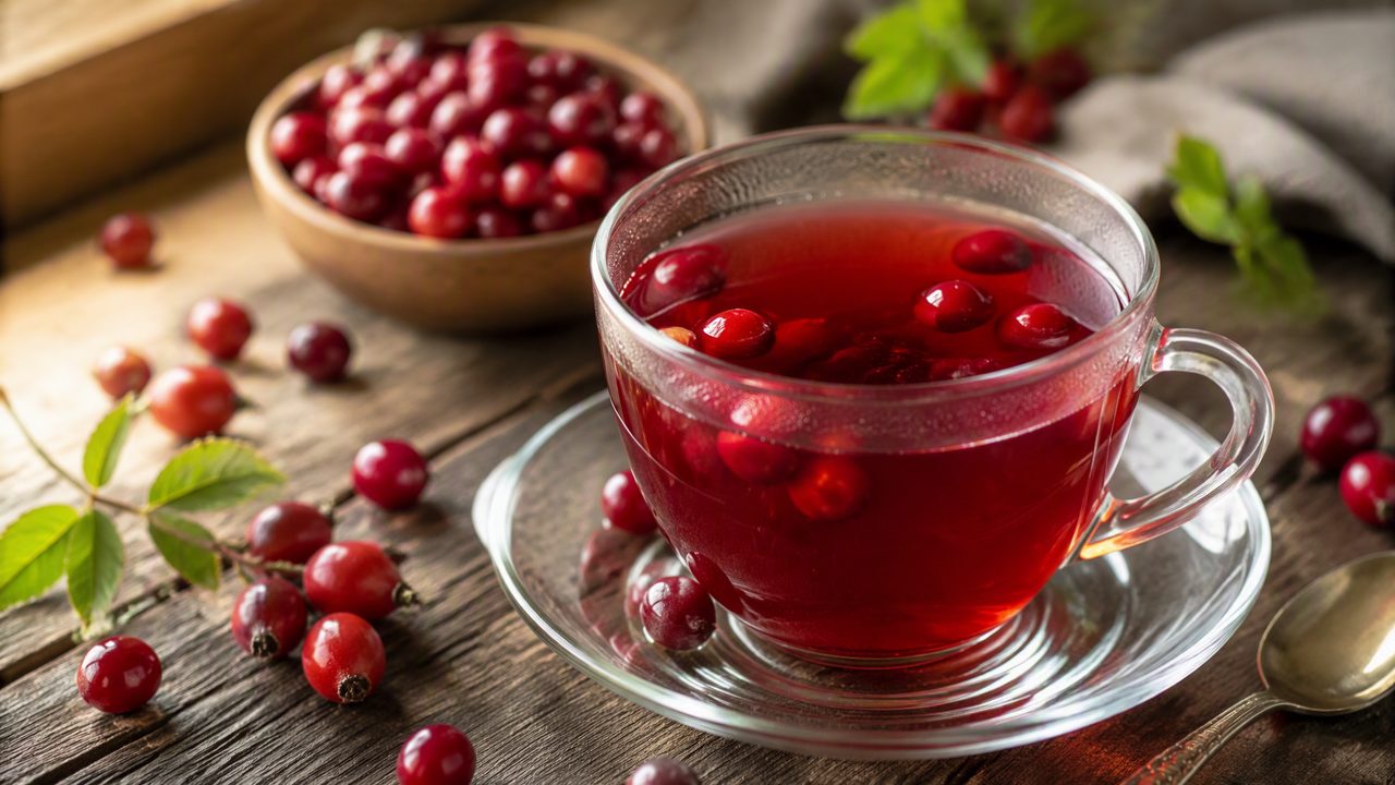Купаж с шиповником и клюквой